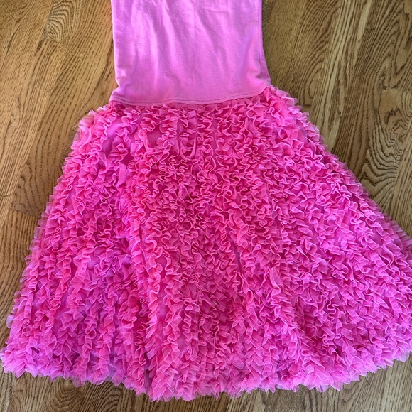 Beautiful fuchsia lemon loves lime mermaid dress size 6-7 brand new - Picture 5 of 7